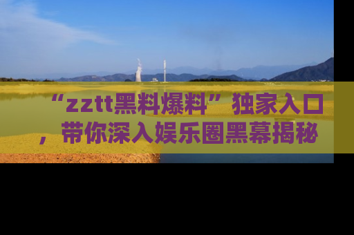 “zztt黑料爆料”独家入口，带你深入娱乐圈黑幕揭秘