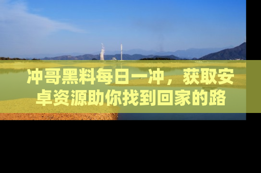 冲哥黑料每日一冲，获取安卓资源助你找到回家的路