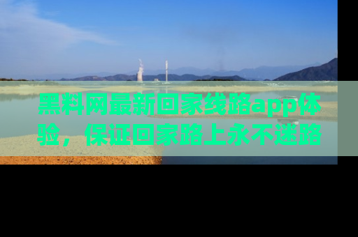 黑料网最新回家线路app体验，保证回家路上永不迷路顺畅