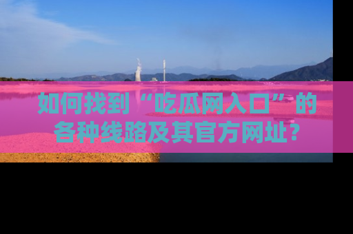 如何找到“吃瓜网入口”的各种线路及其官方网址？