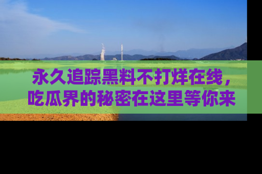 永久追踪黑料不打烊在线，吃瓜界的秘密在这里等你来发现！